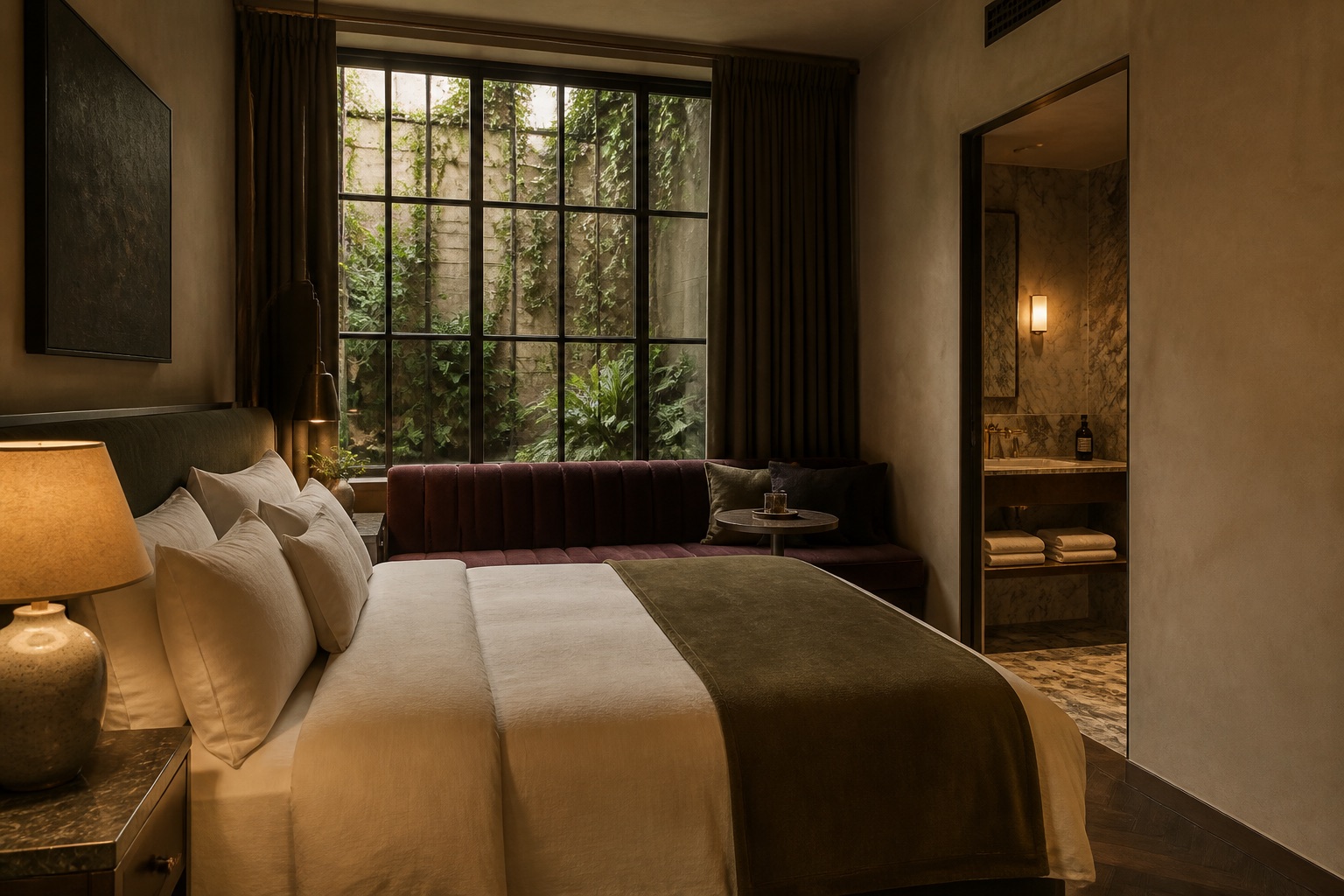Courtyard Room at Takeon Label Hotel