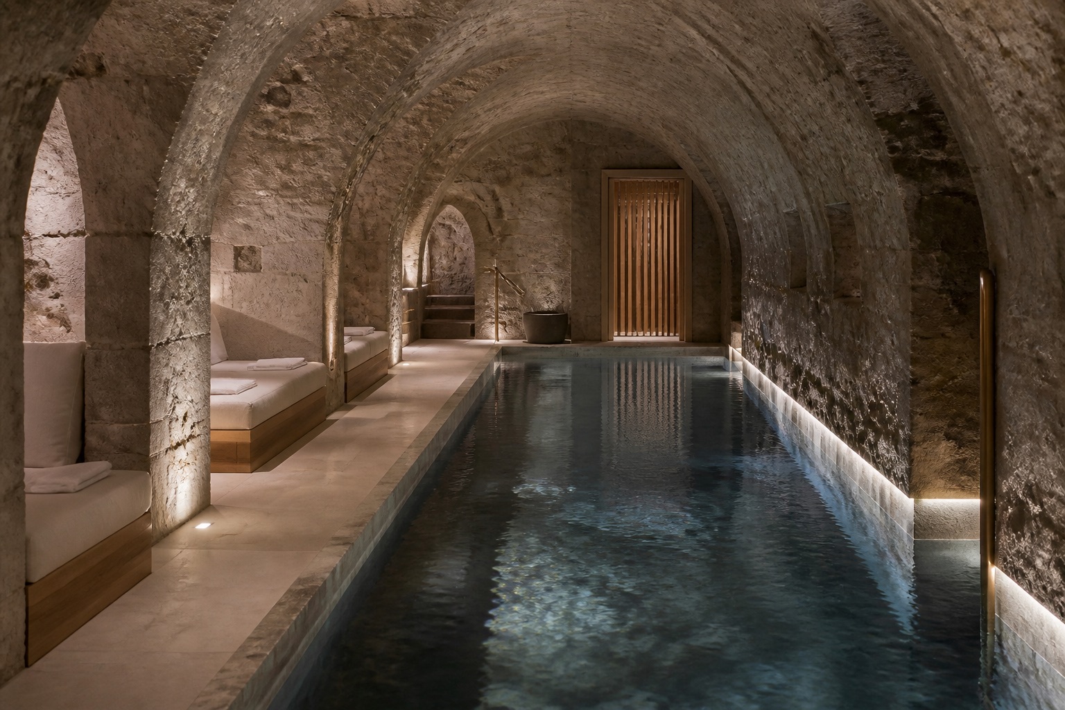 Bath Vault thermal pool
